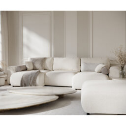Six-seater panoramic sofa