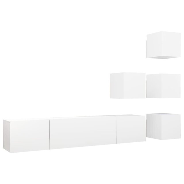 "Blagica 6 Piece Entertainment Unit for TVs up to 88"""