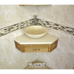 Couch 550mm Single Bathroom Vanity with Vessel St1 Basin