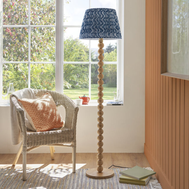 Cane 156cm Traditional Floor Lamp