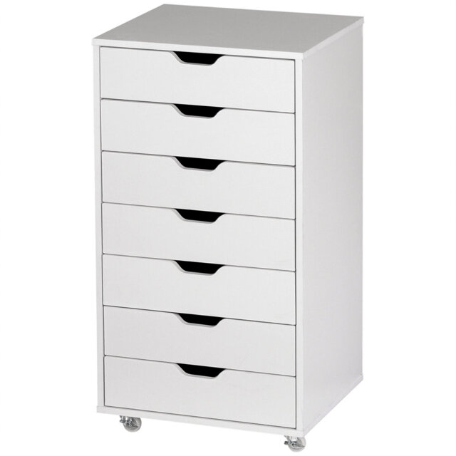 Alak 7 Drawer Filing Cabinet