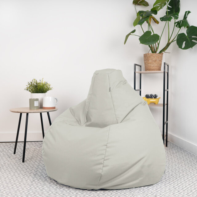 Giant Adult Bean Bag - Pre Filled Wipe Clean - Comfortable And Stylish Lounger Armchair - Machine Washable Seat For Living Room, Patio, Bedroom 68 (W)