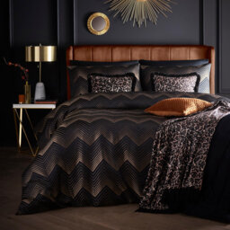 Laurence Llewelyn-Bowen Cocktail Duvet Cover Set Black
