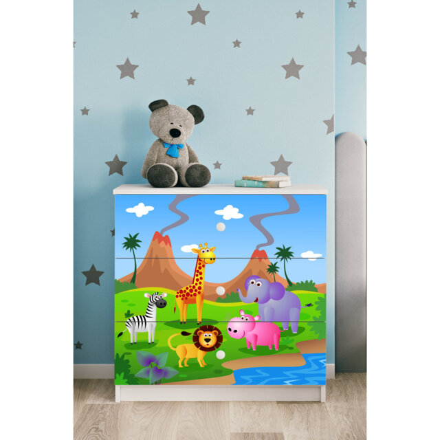 Cicero 3 - Drawer Kids Dresser