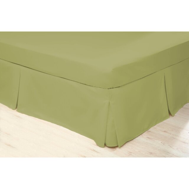 200 TC 50/50 Percale Polycotton Tailored Bed Valance