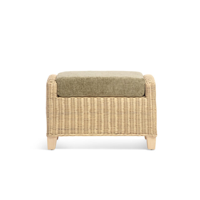 70cm Wide Solid Colour Footstool Ottoman