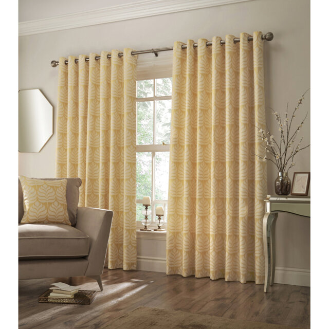 Horto Floral Eyelet Curtains