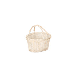 Wicker Swing Handled Shopping Basket