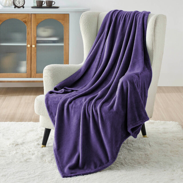 Luxury Mink Fleece Blanket - Ultra Soft, Warm & Lightweight Throw