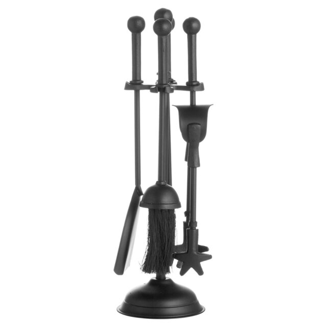 Gaeta Steel Fireplace Tool Set