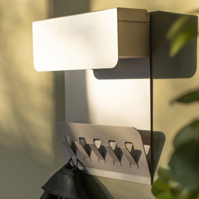 KEEPER Steel Wall 5 - Hook Coat Rack