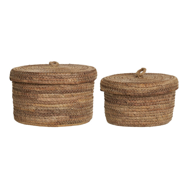 17 Stories Ameliyah Banana Leaves Basket