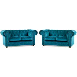 Aaron 2 - Piece Velvet Sofa Set