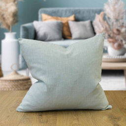 100% Linen Cushion Cover in Duck Egg Blue