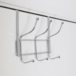 Iron Over-the-Door 6 - Hook Coat Rack