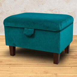 Polyester Upholstered Storage Bench