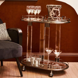 Springdale Metal Bar Cart