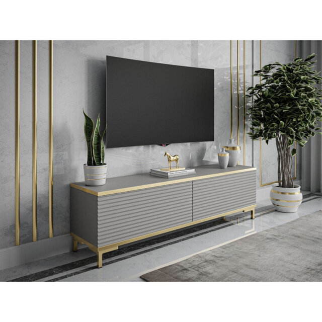 "Amleto Unfinished TV Stand for TVs up to 65"""