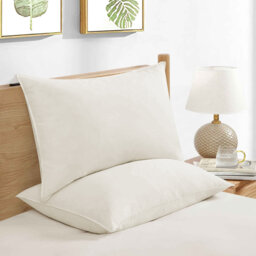 Brushed Microfiber Plain 100% Polyester Standard Size Pillowcase/Cover