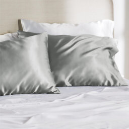 Bedsure Cooling Satin Pillowcase Envelope Closure(Set Of 2)