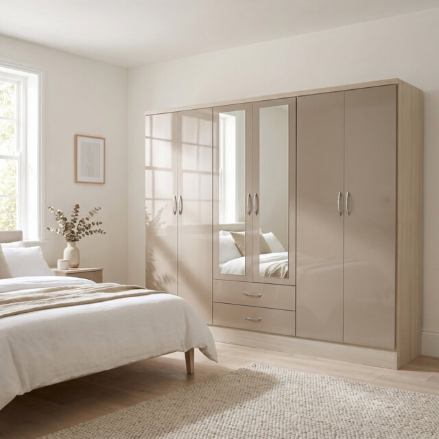 Cascio 6 Door Wardrobe