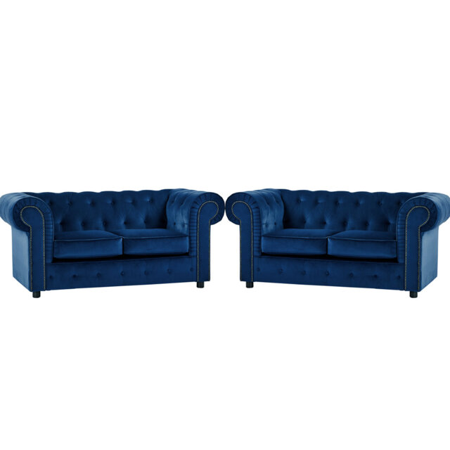 Aaron 2 - Piece Velvet Sofa Set