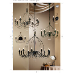 Aries 1-Light Candle Wall Light