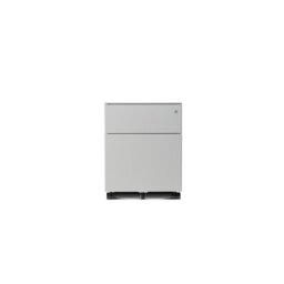 Trudeau 422cm Wide 2 -Drawer Mobile Steel File Cabinet