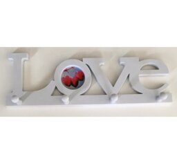 Wall Organizer with Key Hooks