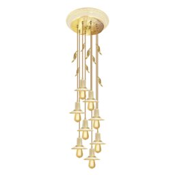 Fortin 8 - Light Candle Style LED Chandelier