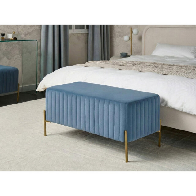 Benzant Velvet Upholstered Bench