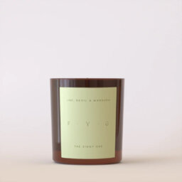 Fruity Tumbler Candle with Glass Holder