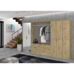Kommode + Garderobenstange