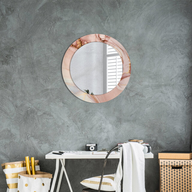 Huldar Glass Flat Wall Mirror