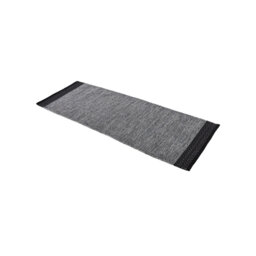 Kilim Mia Hand Woven Flatweave Cotton Grey Rug