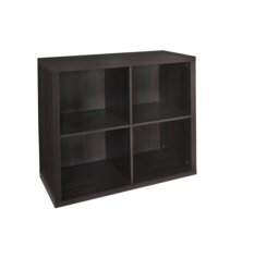 Decorative Storage 4 Cube Book Shelf