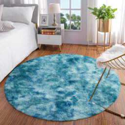 Shaggy Rug Round