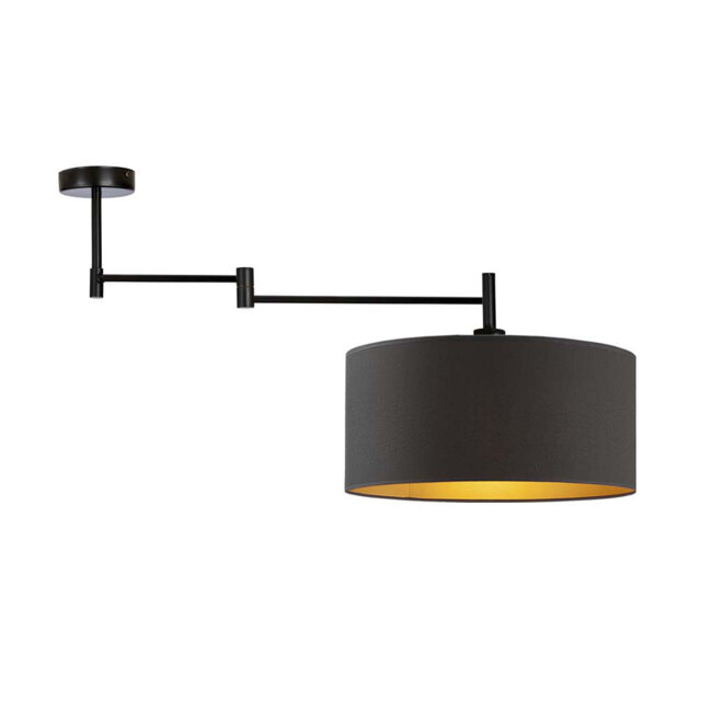 Moses Fabric Semi Flush Mount