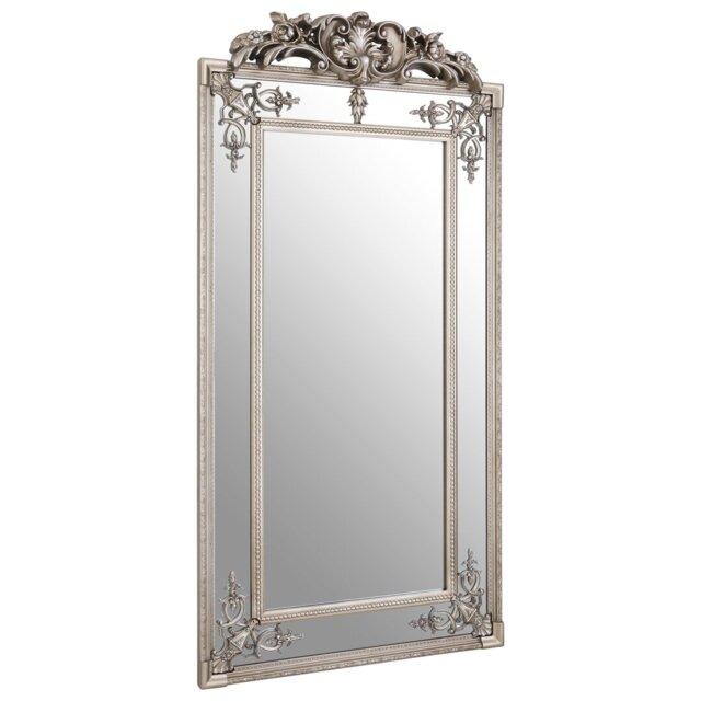 Tristen Solid Wood Concave Wall Mirror