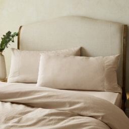 Arber Luxury Linen Blend Superking Housewife Pillowcase Pairs