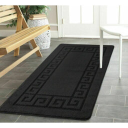 Vestfold Flatweave Black Rug