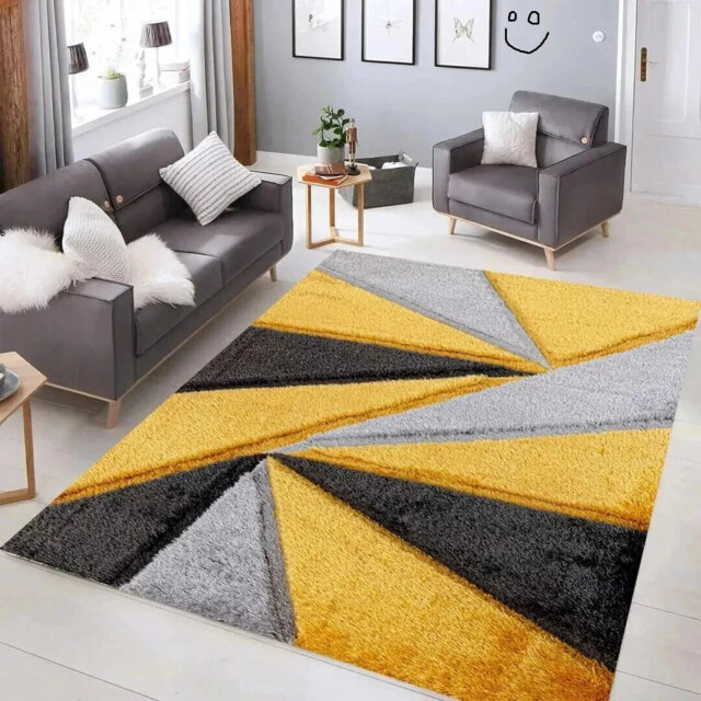 New Stylish Large Shaggy Rugs Hallway Runner Living Room Bedroom Rug Carpet Mats
