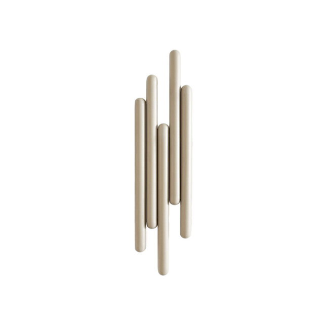 Aluminium Wall 3 - Hook Wall Mounted Coat Rack