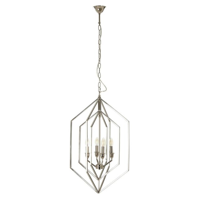 Elise 4 - Light Geometric Chandelier