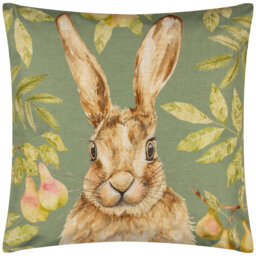 Grove Hare Indoor / Outdoor Square Cushion