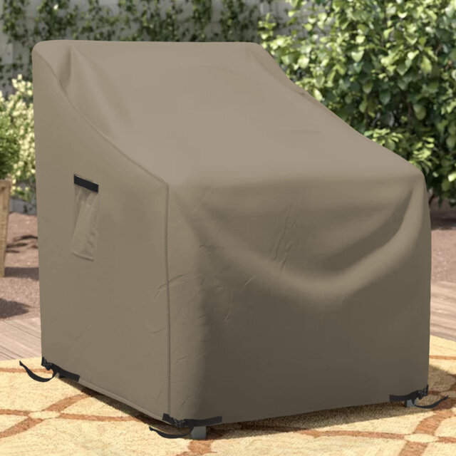 Kifer Heavy Duty Waterproof Outdoor Chair Cover, All Weather Protection Patio Deep Seat Lawn Chair Cover