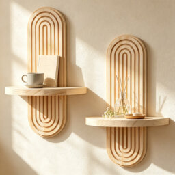 Wood Floating Shelf