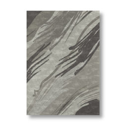 Delaini Flatweave Cotton Grey Rug