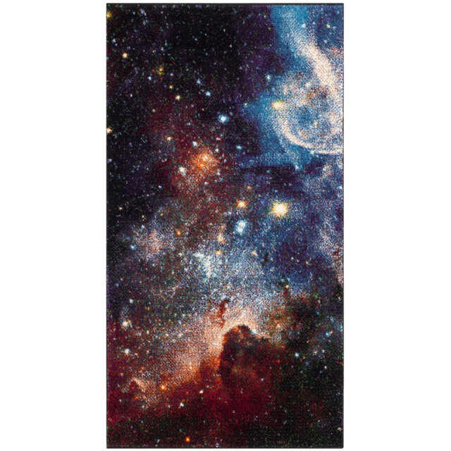 Akio Power Loom Purple Rug