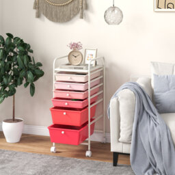 6 Drawer Storage Drawer